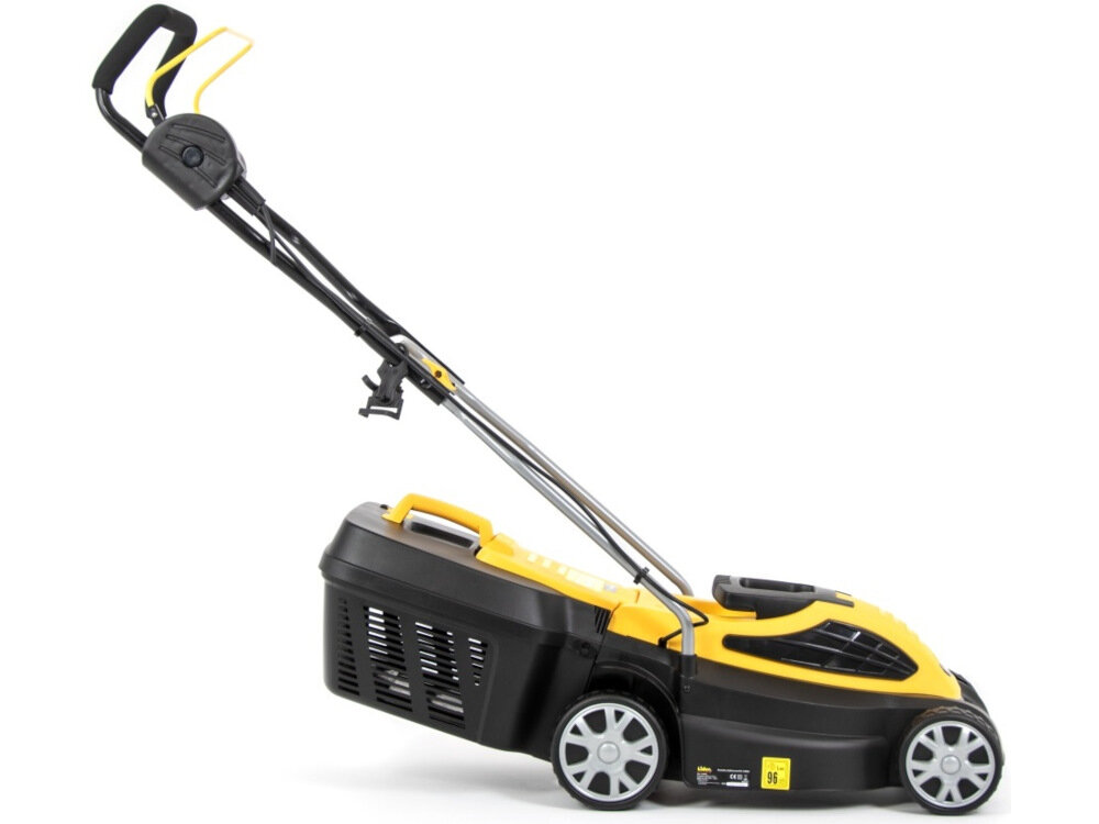 Kosiarka elektryczna LIDER KC1400A 1400W zasilanie silnik szczotkowy mc 1400W doskonałe osiągi do niewielkiego ogrod dużej działki