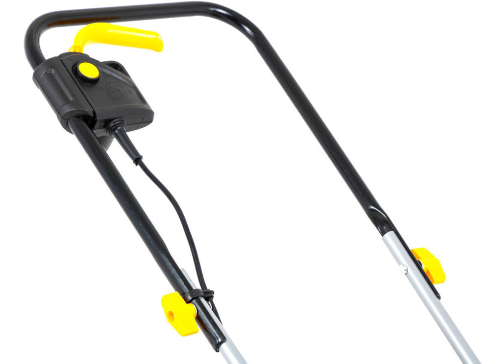 Kosiarka elektryczna LIDER YK1300 1300W wygoda komfortowa rączka ergonomiczna forma