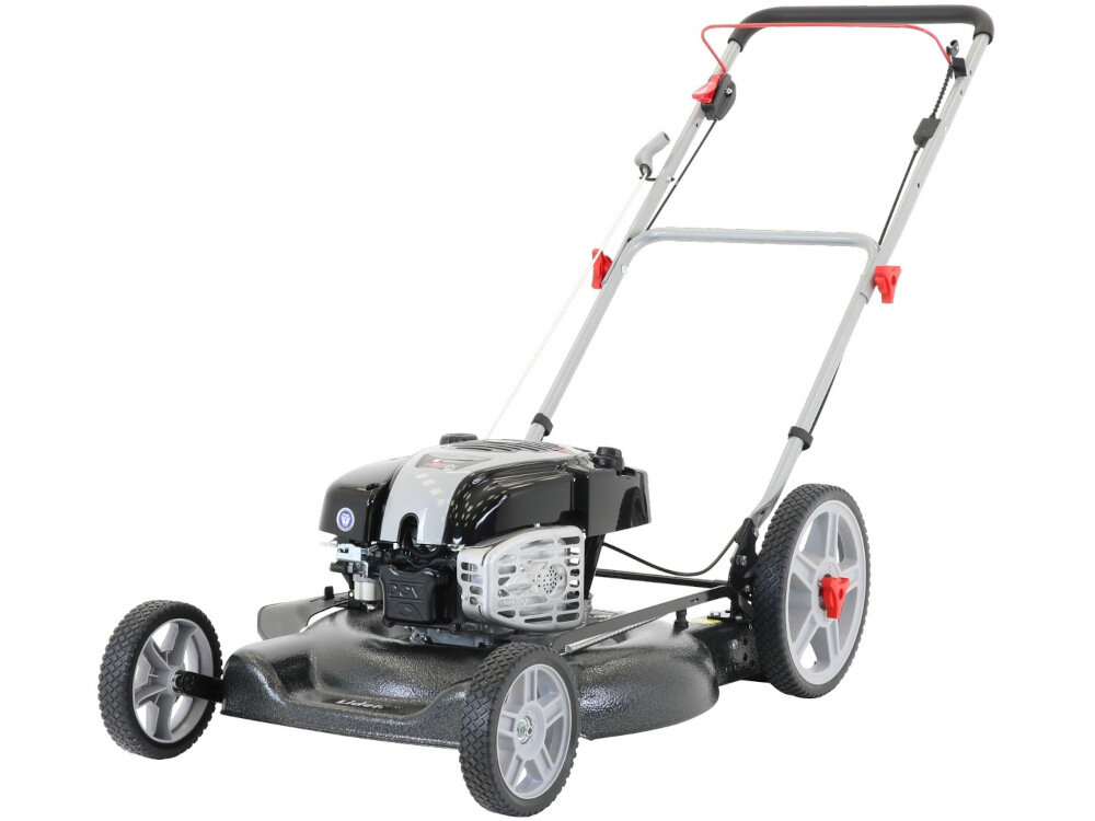 Kosiarka spalinowa LIDER CJ55BS750PBW efektywne działanie intuicyjnej obsłudze napęd wytrzymała plastikowo-metalowa obudowa trwała odporna na uszkodzenia