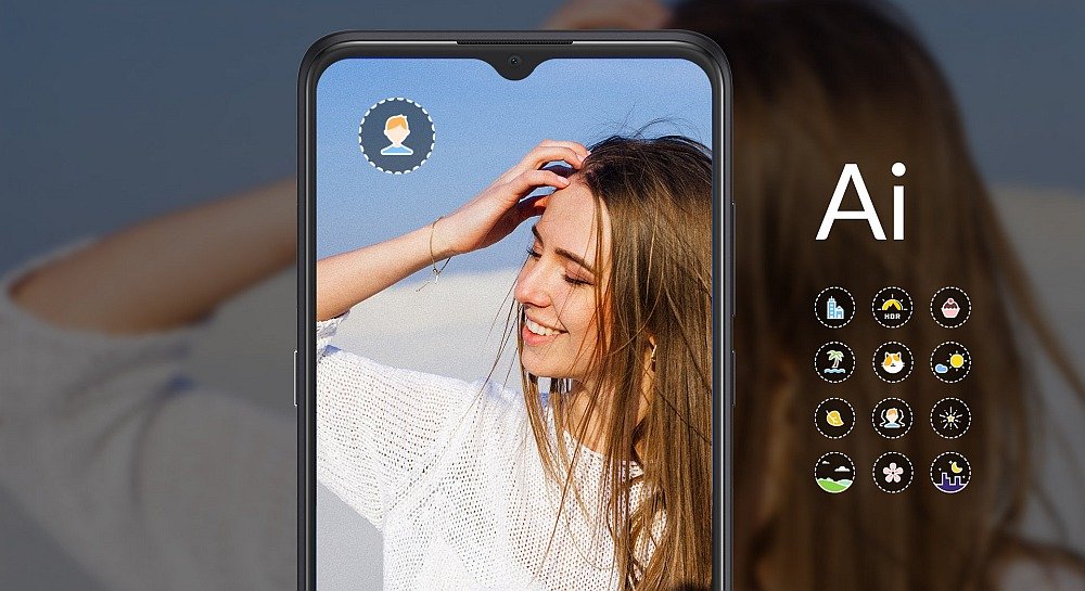 SMARTFON ALCATEL 3X 2019 si aparat ai