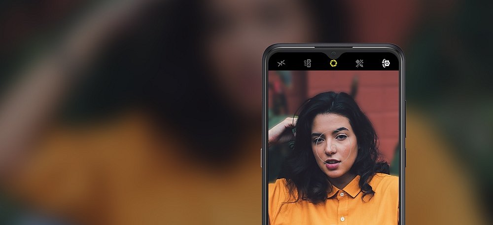 SMARTFON ALCATEL 3X 2019 bokeh rozmycie aparat