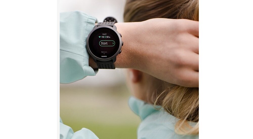 Zegarek sportowy SUUNTO 3 Szaro-zielony krokomierz jakość snu regeneracja obciążenia