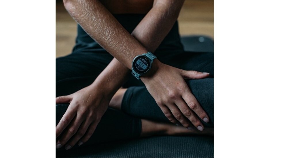 Zegarek sportowy SUUNTO 3 Szaro-zielony tryby sportowe pływanie wodoszczelność