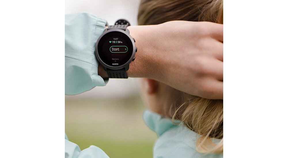 Zegarek sportowy SUUNTO 3 Szary krokomierz jakość snu regeneracja obciążenia
