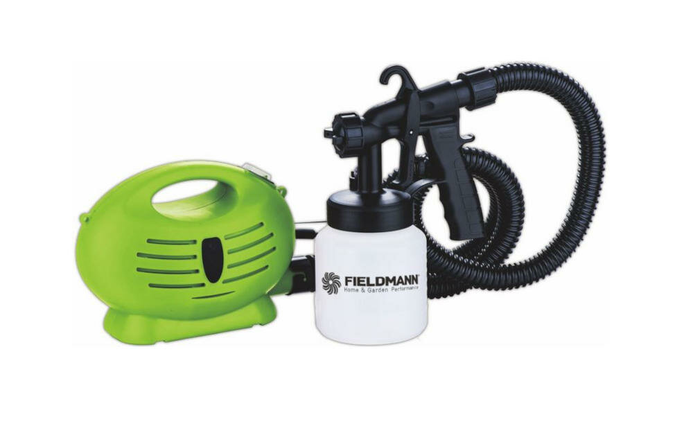 FIELDMANN FDSP 200651-E pistolet natryskowy elektryczny kompresor ergonomiczny kształt wszechstronny mobilny