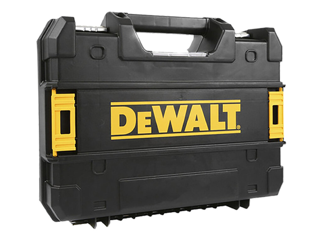 Wkrętarka DEWALT DCF601D2 wysokiej klasy elektronarzedzie walizka transportowa z twardego i wytrzymalego tworzywa sztucznego wysoka odpornosc na uszkodzenia ochrona