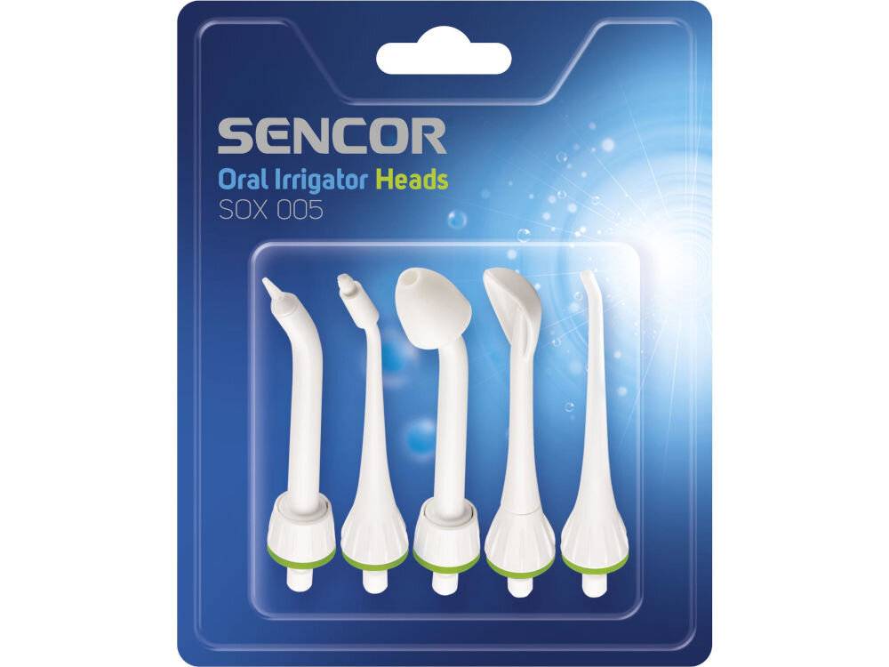 Zestaw końcówek SENCOR SOX 005 41008834 (5 sztuk) włosie duo point