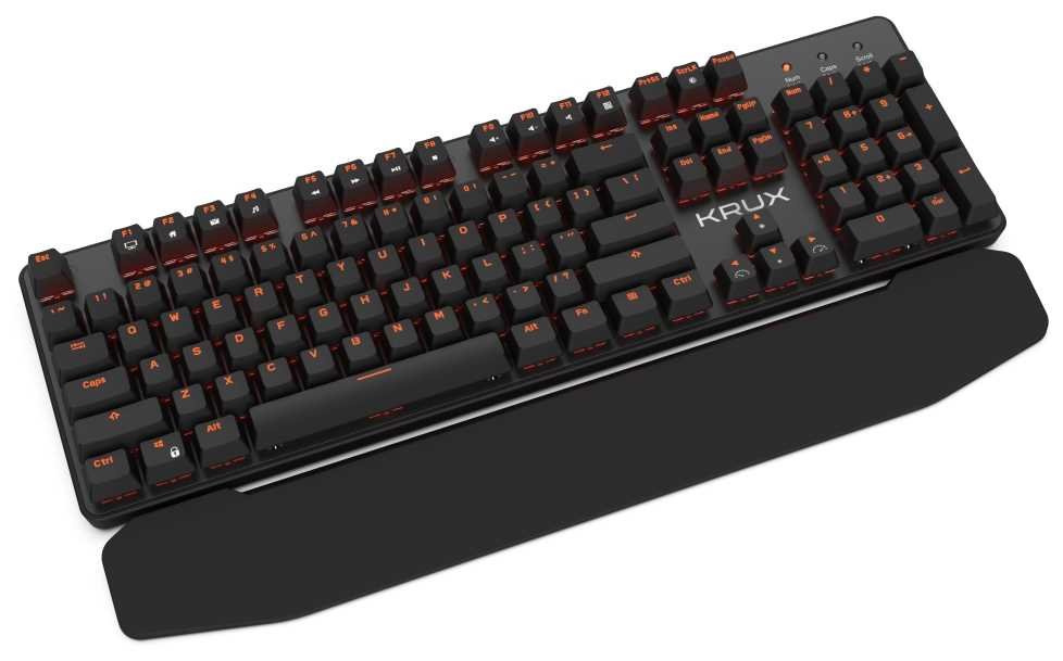 Klawiatura KRUX Meteor Outemu Brown  - MECHaniczne przełączniki 