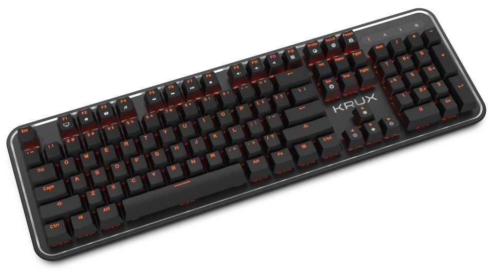 Klawiatura KRUX Comet Outemu Blue  - MECHaniczne przełączniki 