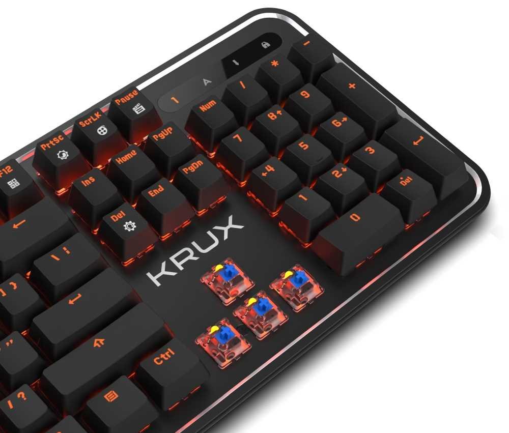 Klawiatura KRUX Comet Outemu Blue  - LED 