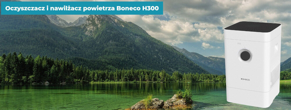 Nawilżacz ewaporacyjny BONECO H300 opis informacje