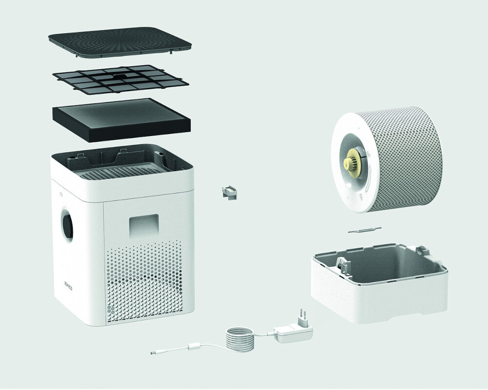 Nawilżacz ewaporacyjny BONECO H300 technologia waga wymiary zbiornik