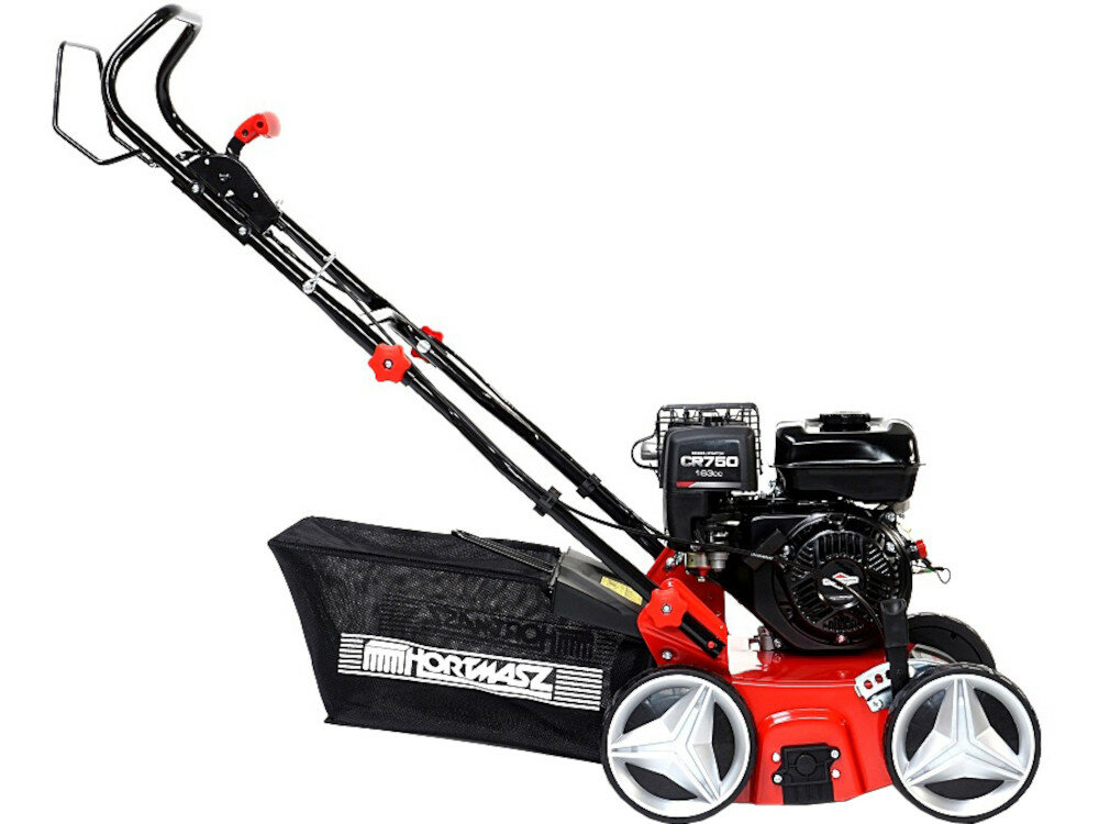 WERTYKULATOR SPALINOWY HORTMASZ HWS 240 B BRIGGS&STRATTON CR750 znakomite rezultaty poprawa gospodarki wodno-powietrznej