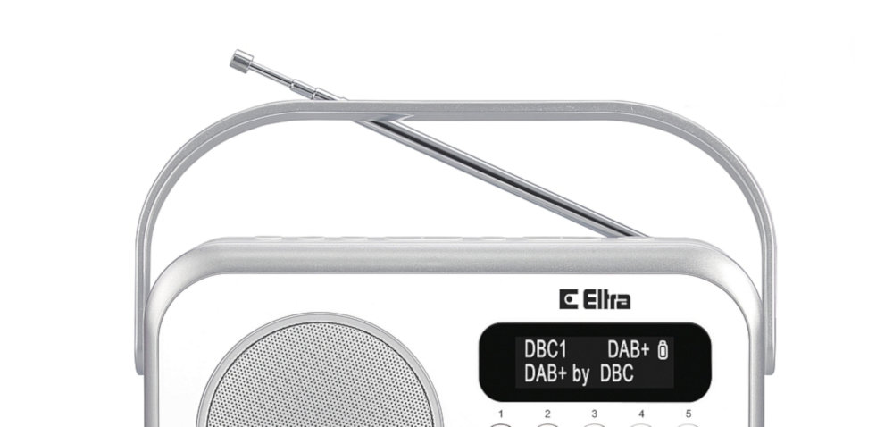 Radio ELTRA Natalia 262 Bialy - Wyświetlacz