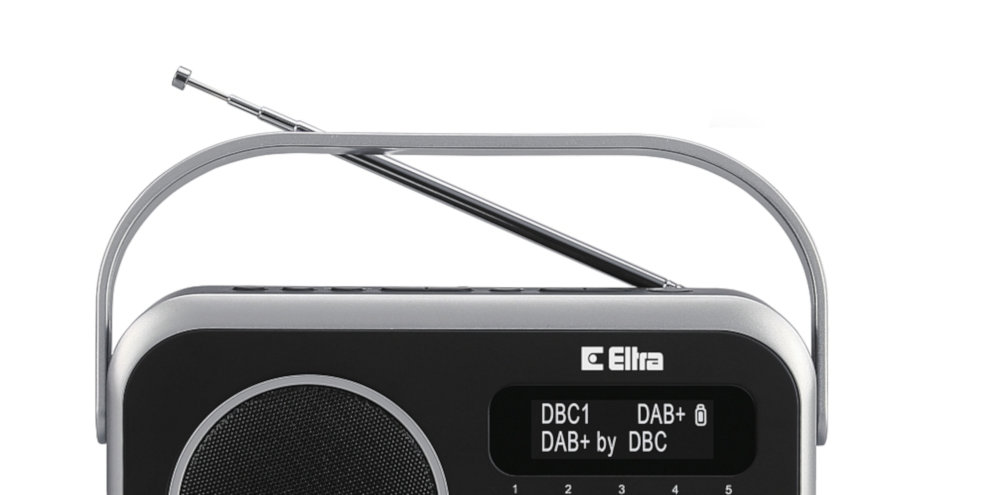 Radio ELTRA Natalia 262 Czarny - Wyświetlacz