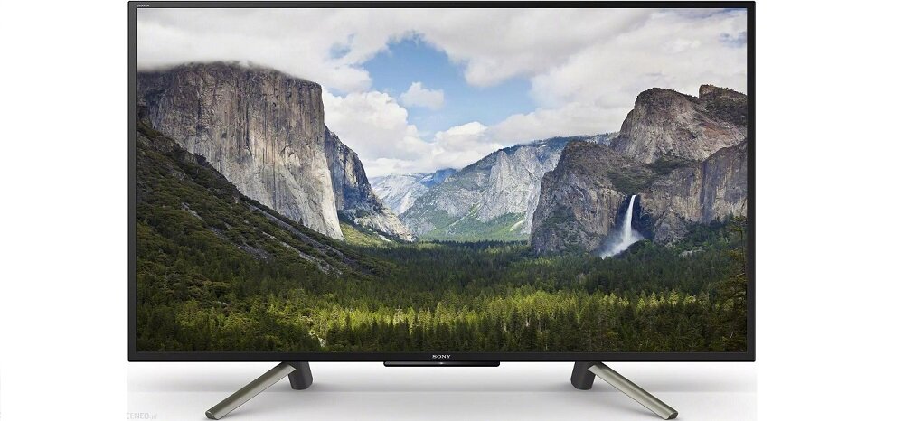 TELEWIZOR SONY LED KDL43WF665BAEP DVB-T2 @TV FULL HD FILMY ROZDZIELCZOŚĆ DYNAMIKA OBRAZ YOUTUBE SMARTFON