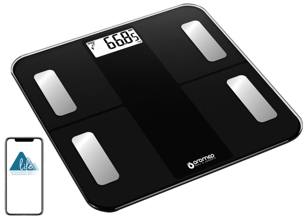 Waga OROMED Oro Scale Bluetooth analiza plikacja