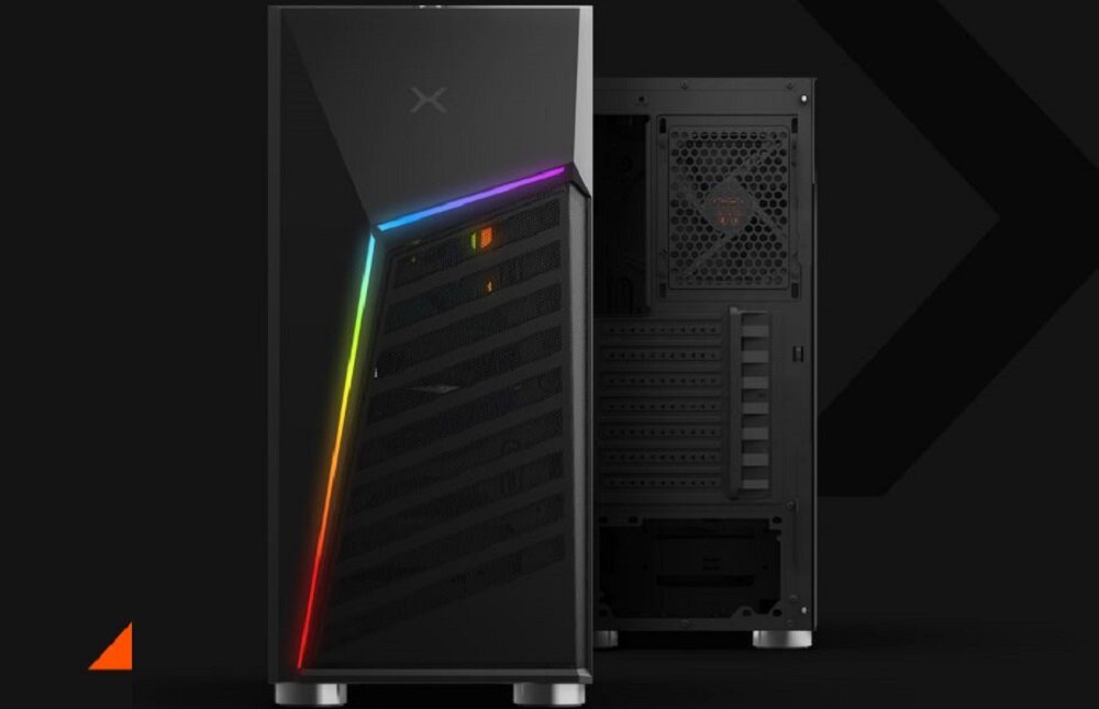 Obudowa PC KRUX Spike - Pasek ARGB na przednim panelu 