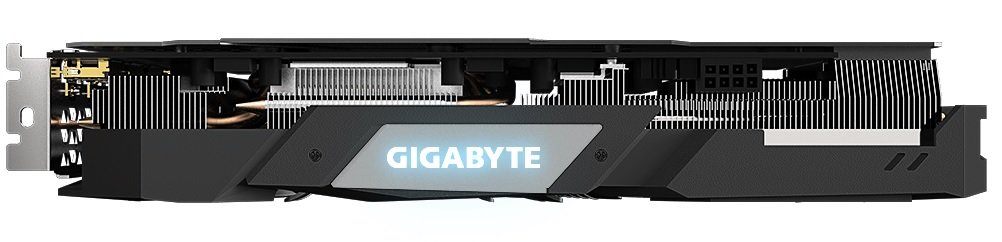 Karta graficzna GIGABYTE RADEON RX5600 XT GAMING OC 6G GDDR6 Podświetlenie RGB Fusion 2.0 stylowe