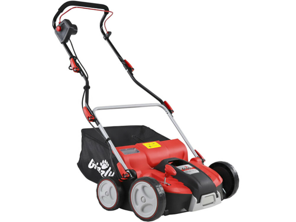 Wertykulator elektryczny GRIZZLY ERV1801-37 ZV wyglad front wertykulacja aeracja 2w1