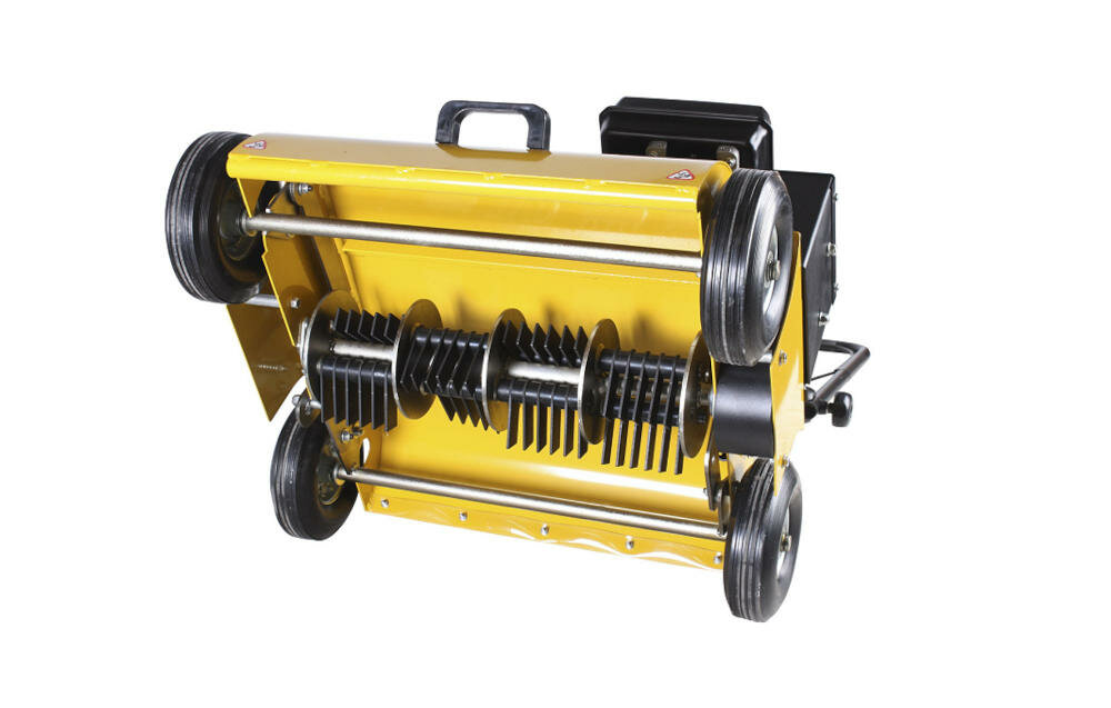 TEXAS Pro-Cut 460B noże skaryfikowana warstwa powierzchnia ziemia składniki odżywcze woda korzenie trawa