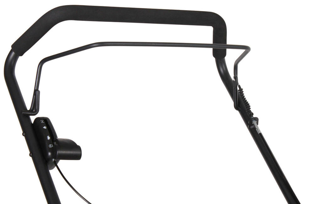 TEXAS Pro-Cut 460B  kosiarka wygodny ergonomiczny uchwyt prawidłowa postawa ciało komfort koszenie koła sterowanie