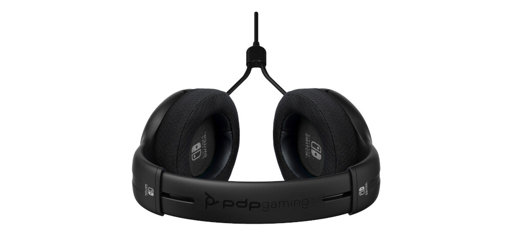 SŁUCHAWKI NINTENDO SWITCH PDP PRZEWODOWE LVL40 neodymowe magnesy 40 mm 