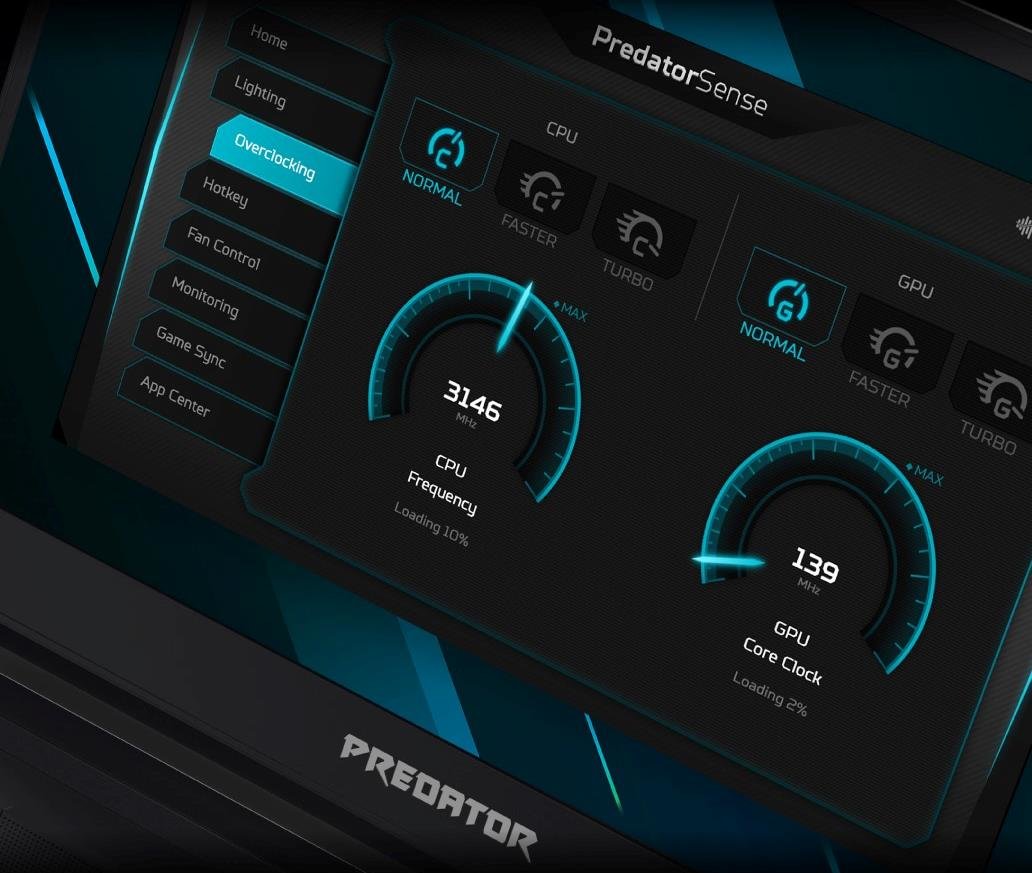 Laptop gamingowy ACER Predator Triton 500 - PredatorSense