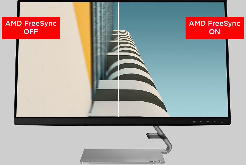 Monitor LENOVO Q27Q-10 - Technologia Freesync
