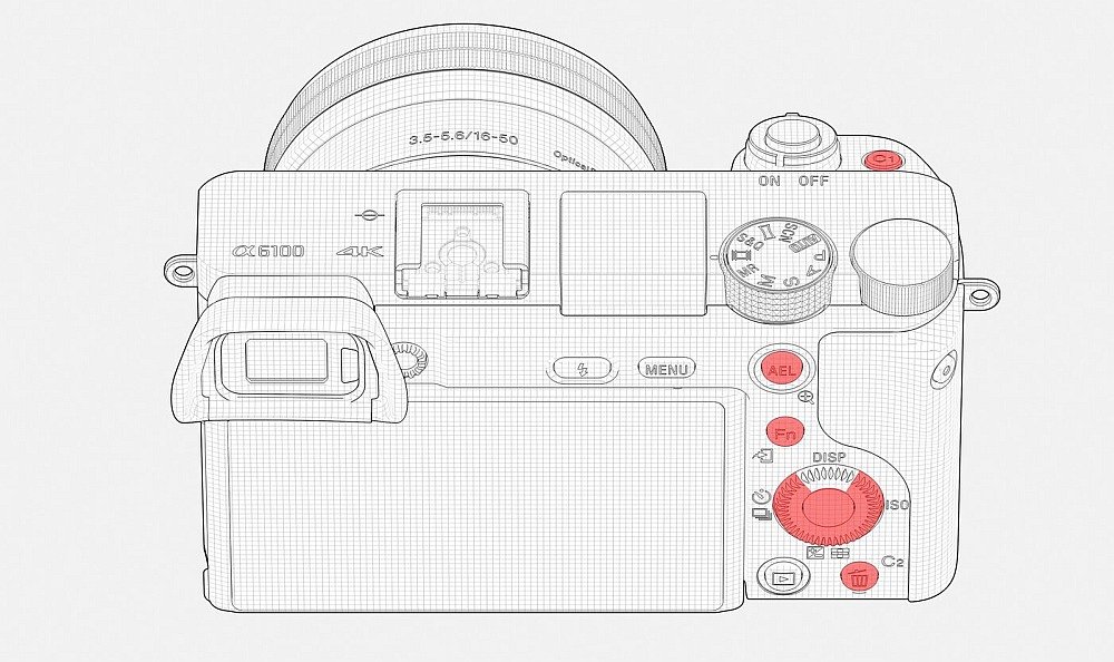 Управління камерою SONY Alpha 6100