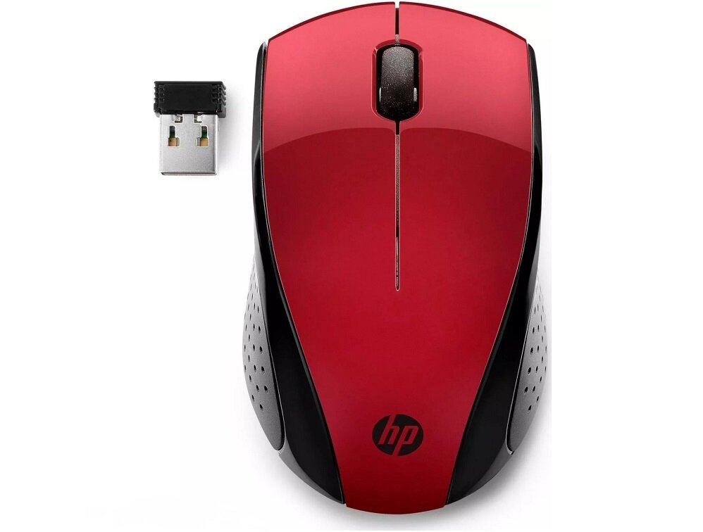 Mysz HP 220 - wygląd ogólny ergonomiczny kształt wygodna praca