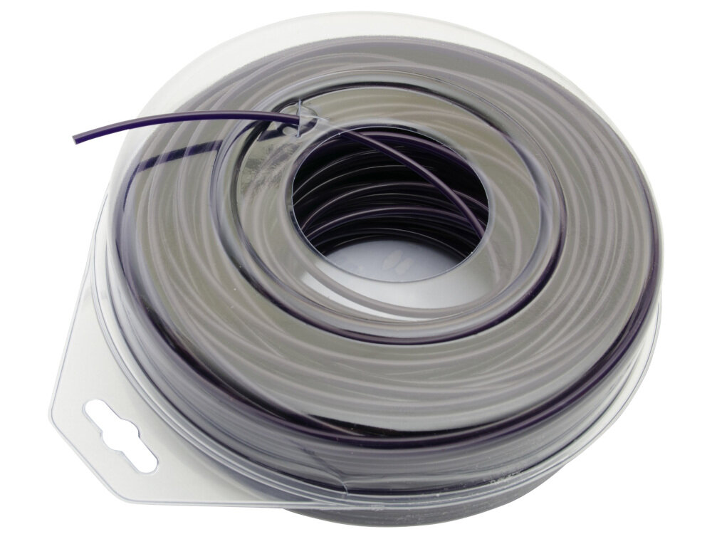 Żyłka tnąca ACTIVE Platinum 20444 3 mm x 56 m dodatkowa powłoka gwarancja większej odporności na ścieranie przekrój żyłki szerokości 3 mm optymalne działanie długość 56 m