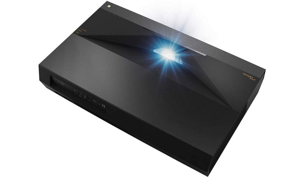 OPTOMA-UHZ65UST projektor laserowy dźwięk głośniki stereo wentylowana obudowa porty