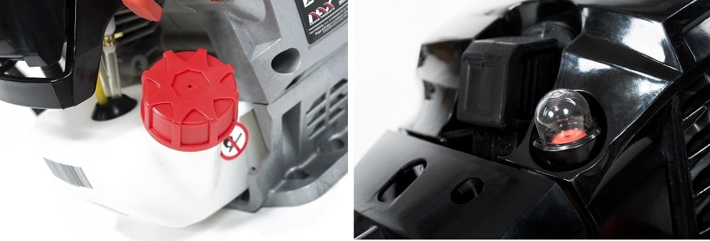 Kosa spalinowa NAX 600B Briggs&Stratton widok 4 ssanie pompka paliwa 