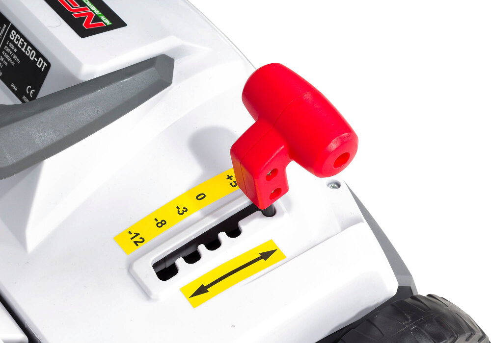 Wertykulator elektryczny NAC SCE150-DT regulacja wysokosc szerokosc robocza