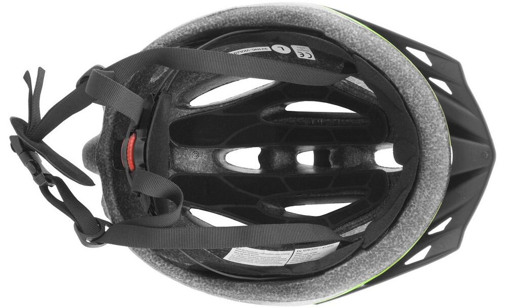 Kask rowerowy VÖGEL VKA-921GR Zielono-czarny MTB (rozmiar L) out mould amortyzacja