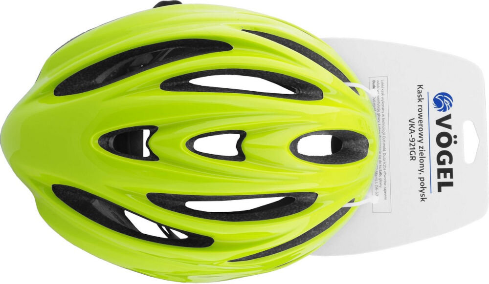 Kask rowerowy VÖGEL VKA-921GR Zielono-czarny MTB (rozmiar L) regulacja rozmiar