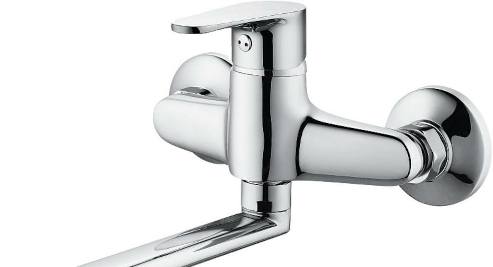 DEANTE Chaber BGC 080M bateria kuchenna ozdoba element zlewozmywak ścienna  wylewka zmywanie funkcjonalność aerator strumień wykończenie chrom