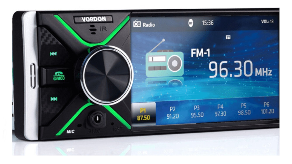 Radio Samochodowe VORDON AC-3102B Jukon II - Bluetooth