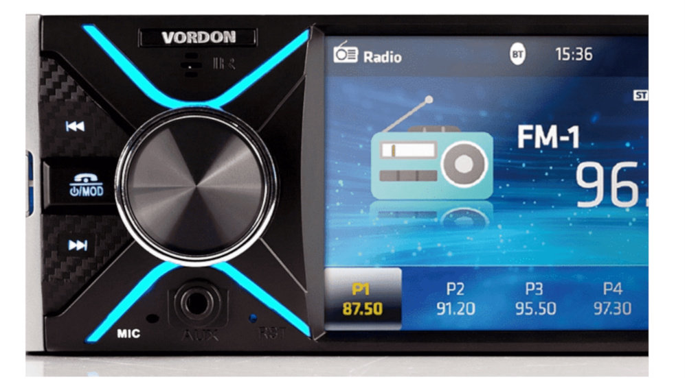 Radio Samochodowe VORDON AC-3102B Jukon II - FM