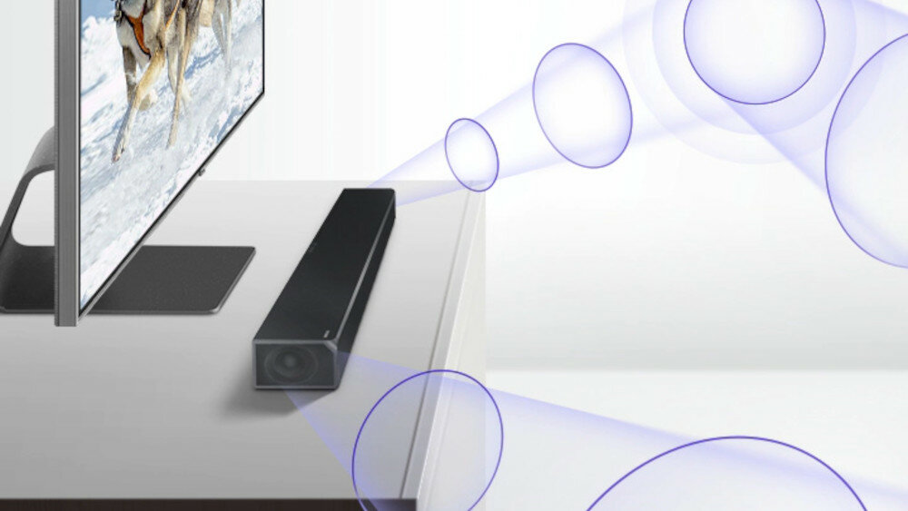 Soundbar SAMSUNG HW-Q90R - głośniki boczne