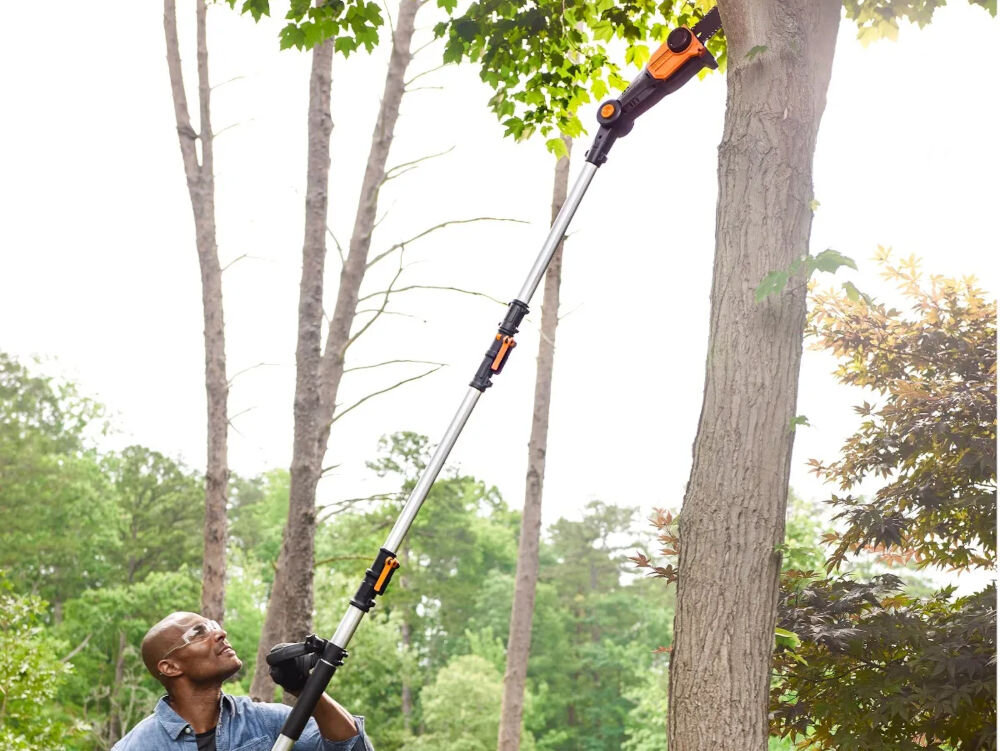 Piła akumulatorowa WORX WG349E długość prowadnica waga prędkość