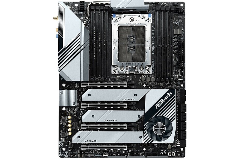 Płyta główna ASROCK TRX40 Creator - Opis Wygląd ogólny