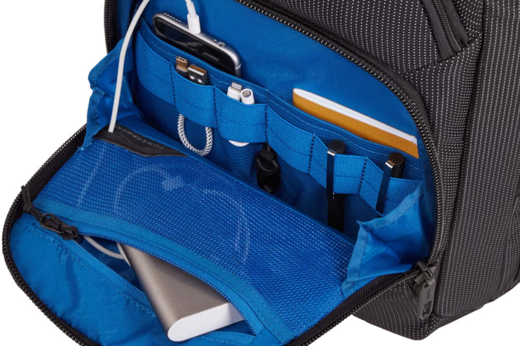 Plecak na laptopa THULE Crossover 2 15.6 cali 30 L Czarny ochorona bezpieczeństwo wymiary użytkowanie wytrzymałość odporność