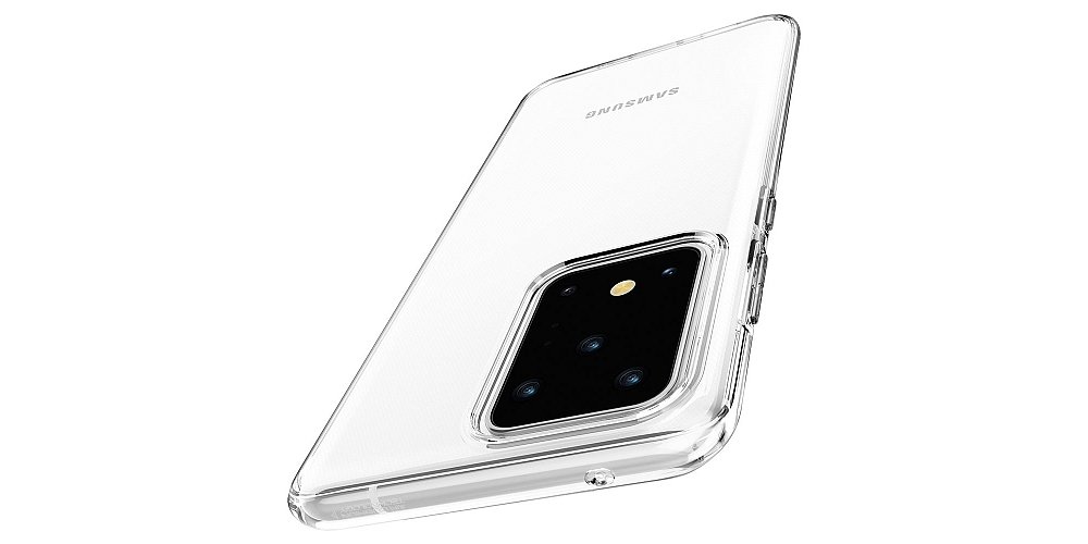 Etui SPIGEN Liquid Crystal do Samsung Galaxy S20 materiał