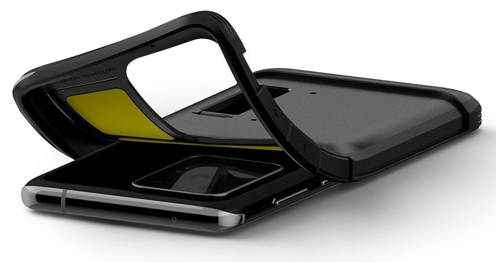 Etui SPIGEN Tough Armor do Samsung Galaxy S20 certyfikat