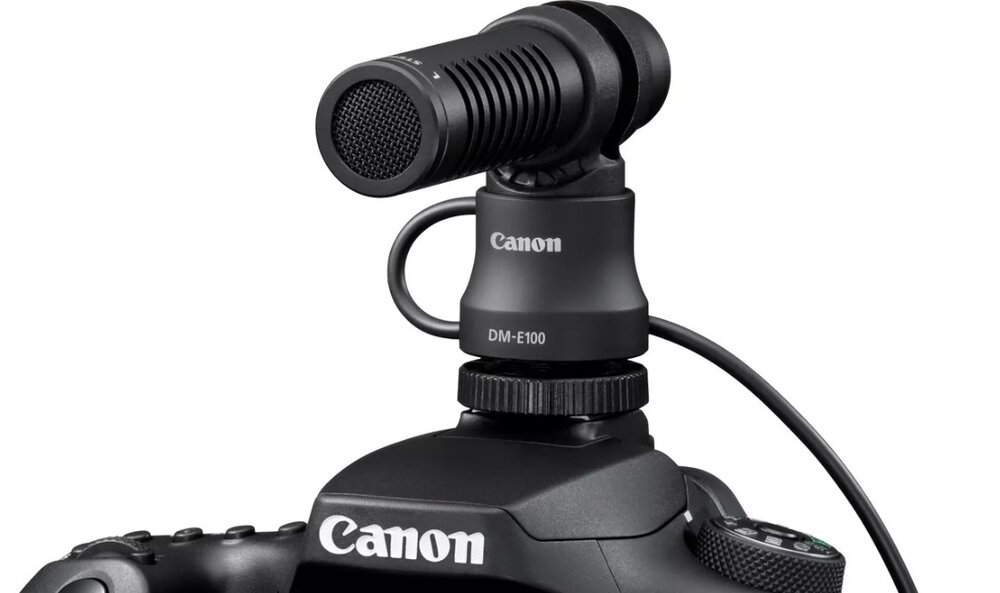 Mikrofon CANON DM-E100 opis