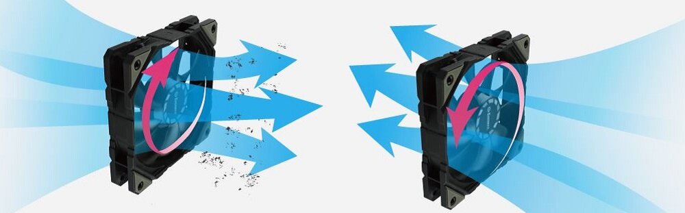 Zasilacz ENERMAX Revolution DF 650W Gold - chlodzenie 