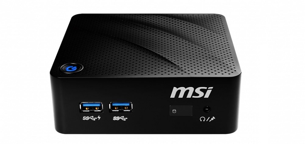 Komputer MSI Cubi N 8 GL N4000 DOS minimalistyczny design obsługa formatu HEVC procesor Intel Celeron N4000