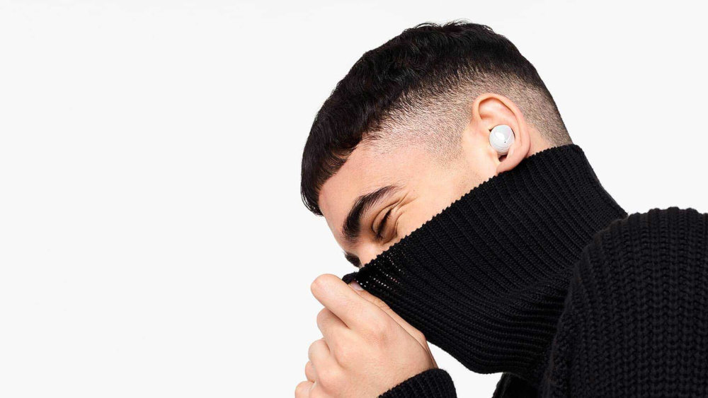 Słuchawki Dokanałowe SAMSUNG Galaxy Buds Plus Bialy - Mikrofon